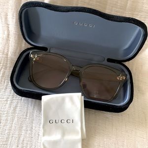 Oversized Gucci Sunglasses
